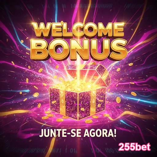 Imagem promocional do 255bet destacando uma oferta de bônus, reforçando o site 255bet para jogadores.